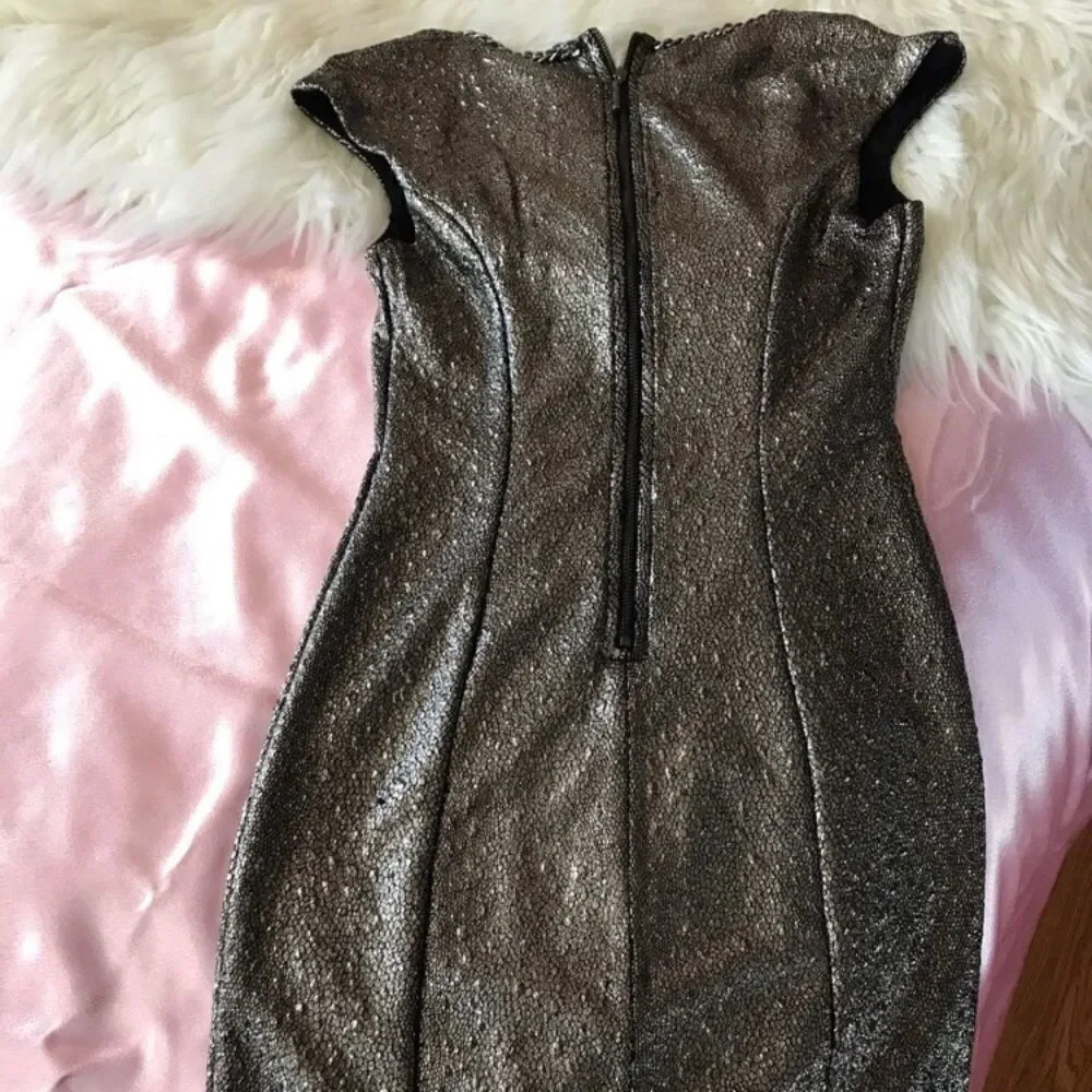 GUESS PYTHON GLAM DRESS  - Picture 8 of 8